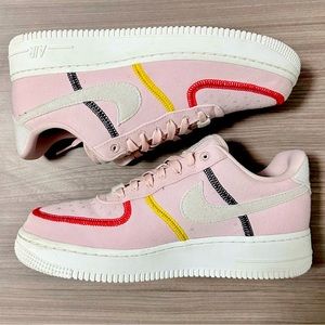 Nike Air Force 1 ‘07 ‘Stitched Canvas’- Women’s Size 8.5